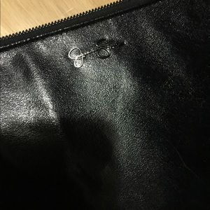Jessica Simpson black over the shoulder purse